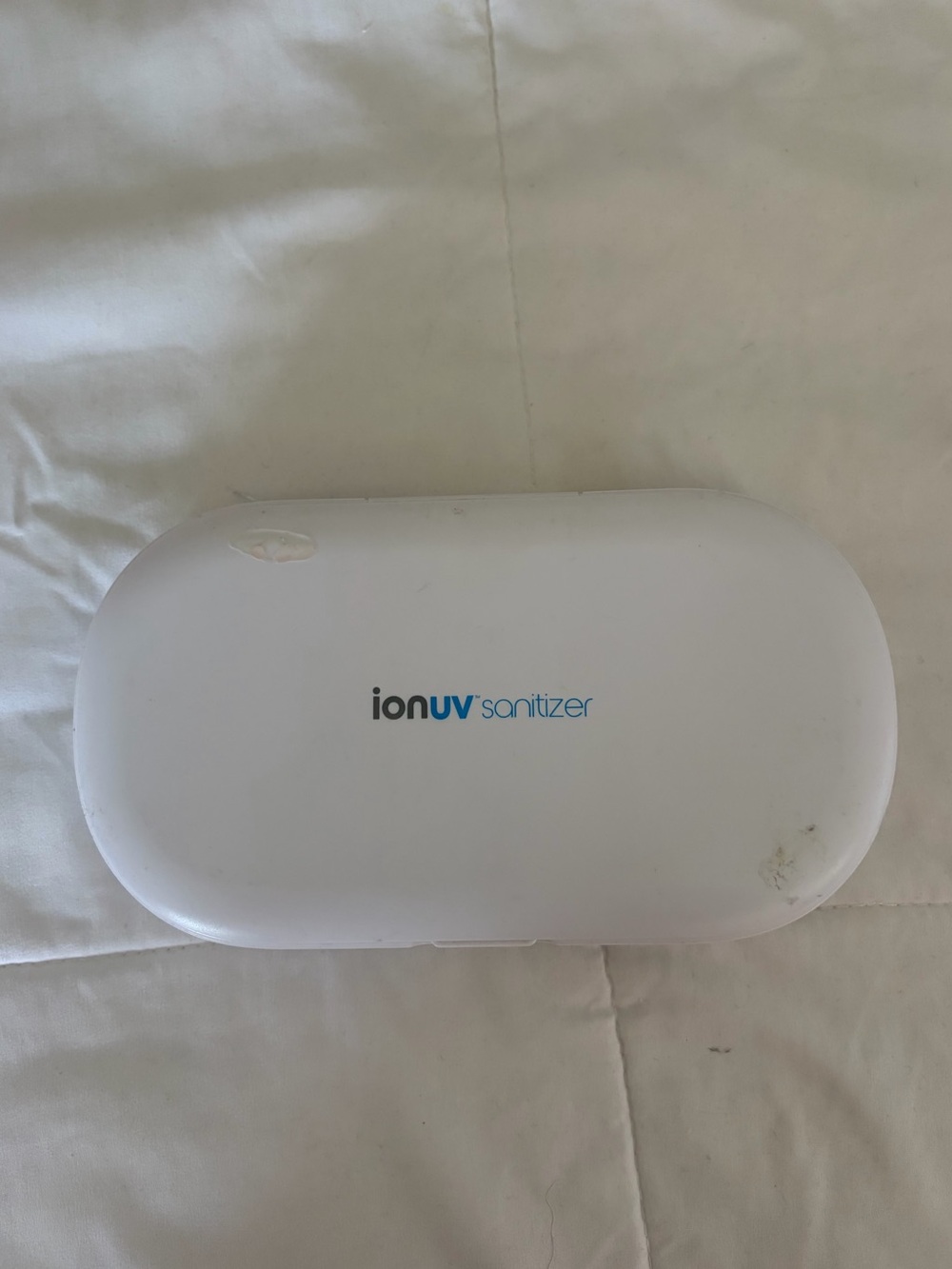 White Sanitizer Portable UV Case